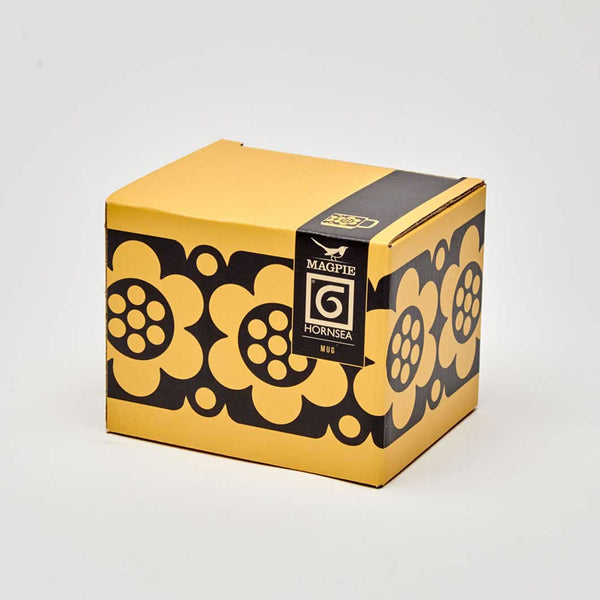 Magpie Geo Flower Mug Yellow
