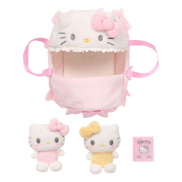 Sanrio Hello Kitty & Mimmy Plush Care Set