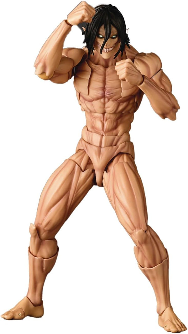 Kaiyodo Revoltech Amazing Yamaguchi Attack on Titan Eren Yeager Action Figure