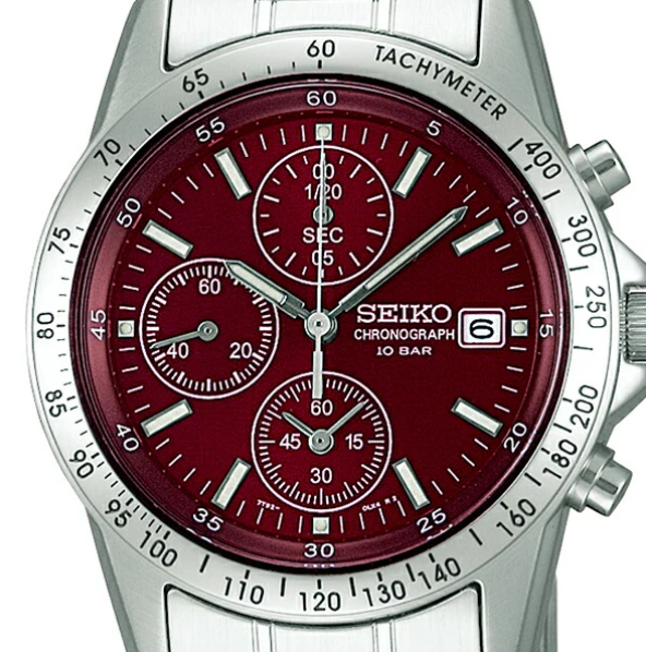 Seiko Spirit SBTQ045 Quartz Chronograph Watch