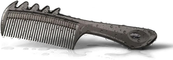 LOVECHROME INBATH Scalp Massage Premium Black Hair Comb