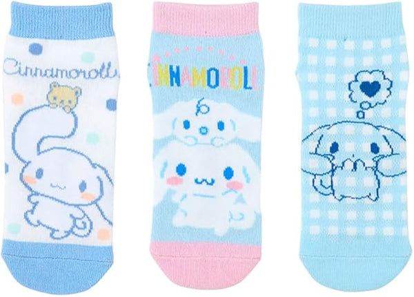 Sanrio Cinnamoroll Kids Socks 3-Pack