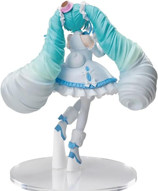 SEGA Luminasta Hatsune Miku x Cinnamoroll White Dress Ver Figure