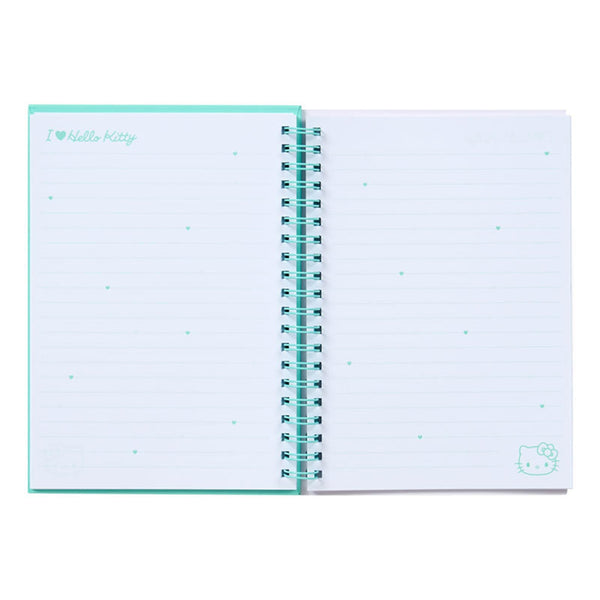 Sanrio I Love Hello Kitty B6 Ring Notebook – Green