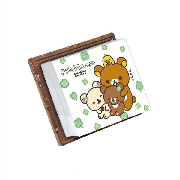 【Pre-order】Rilakkuma Daily Tear-Off Calendar 2027 – Wall & Desk 2-Way Design CL27-1071