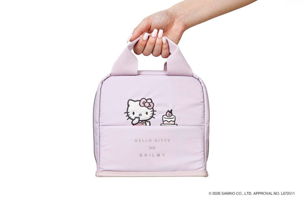 【Pre-Order】HELLO KITTY × BRILMY ZUBORA Stand Pouch Book – Pale Pink Version
