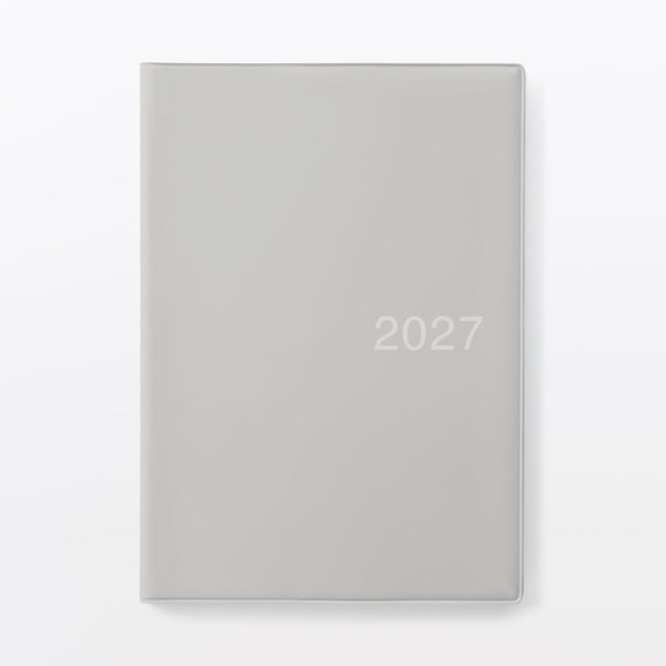 MUJI Monthly & Weekly Planner 2027 – A5 Monday Start  December 2026–January 2028