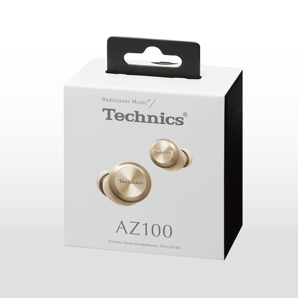 Panasonic Technics EAH-AZ100-N Wireless Earbuds – Champagne Gold