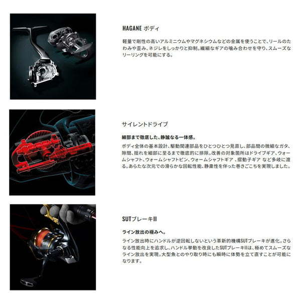 SHIMANO 24 BBX Technium FB C3000DXG SL (left-handed) 047793 Spinning Reel