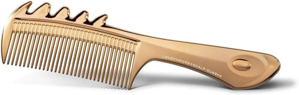 LOVECHROME K24GP Scalp Massage Hair Comb Gold