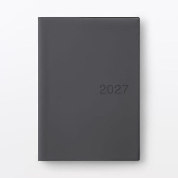 MUJI Monthly & Weekly Planner 2027 – A5 Monday Start  December 2026–January 2028