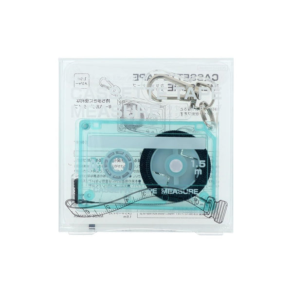 Sun-Star Stationery Cassette Tape Measuring Tape – Vintage Blue