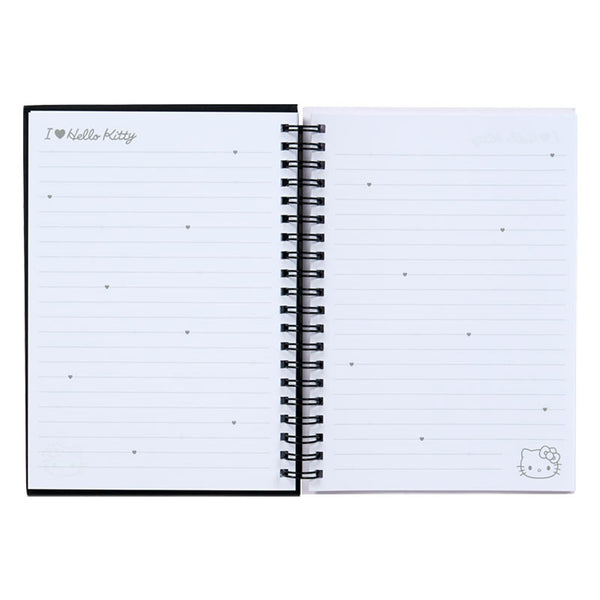 Sanrio I Love Hello Kitty B6 Ring Notebook – Black