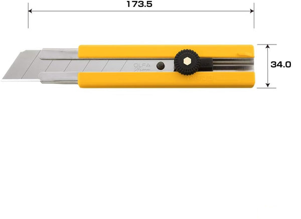 OLFA H-Type 101B Screw-Lock Utility Cutter
