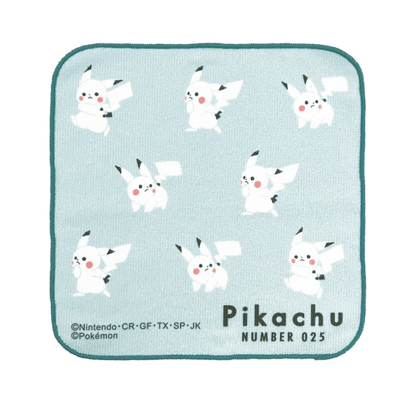 Pokemon Pikachu Number 025 Microfiber Handkerchief Mint