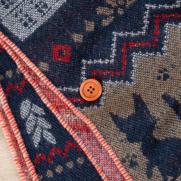 Studio Ghibli Kiki’s Delivery Service Buttoned Shawl Koriko Town