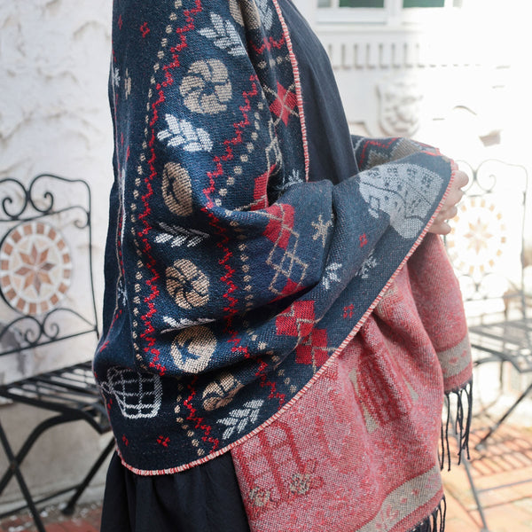 Studio Ghibli Kiki’s Delivery Service Buttoned Shawl Koriko Town