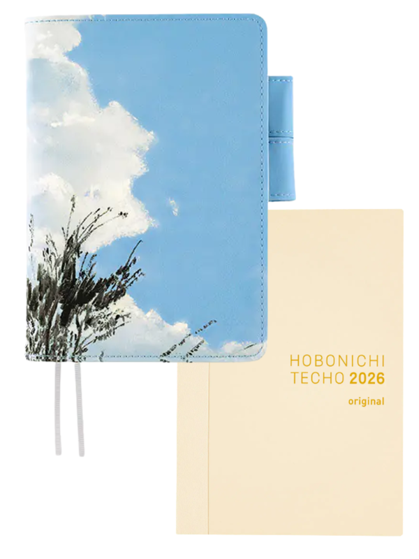 Hobonichi Techo Original A6 Cover “Field Sky” by Kyohei Sakaguchi