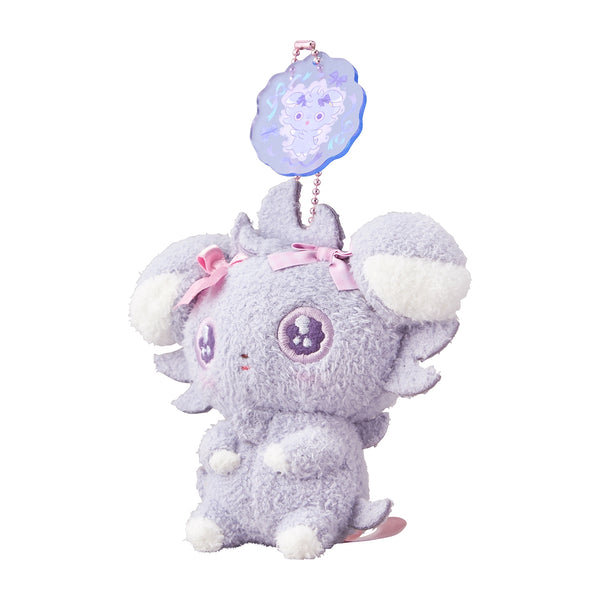 Pokemon Espurr Mascot Plush Don’t Attack Me with Acrylic Charm