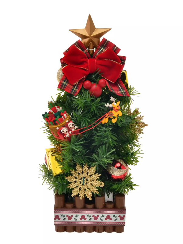 Disney Mickey Minnie Pluto Light-Up Christmas Tree Ornament
