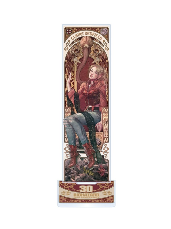Resident Evil 30th Anniversary Claire Redfield Acrylic Stand Figure