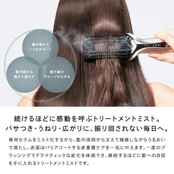 ReFa Treatment Iron Set Hair Straightener with Serum 150ml