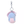 Load image into Gallery viewer, Disney Perry Winter Sparkle Plush Keychain
