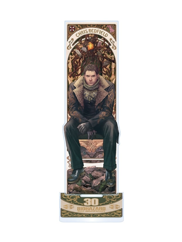 Resident Evil 30th Anniversary Chris Redfield Acrylic Stand Figure