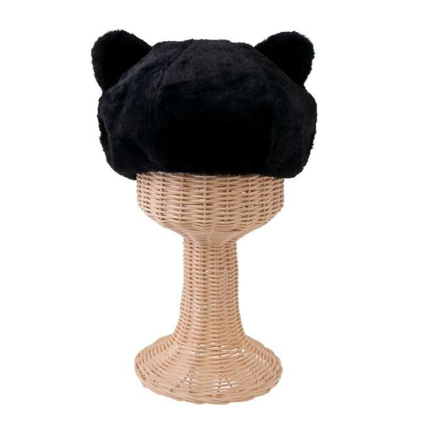 Disney Minnie Mouse & Figaro Beret Hat with Cat Ears