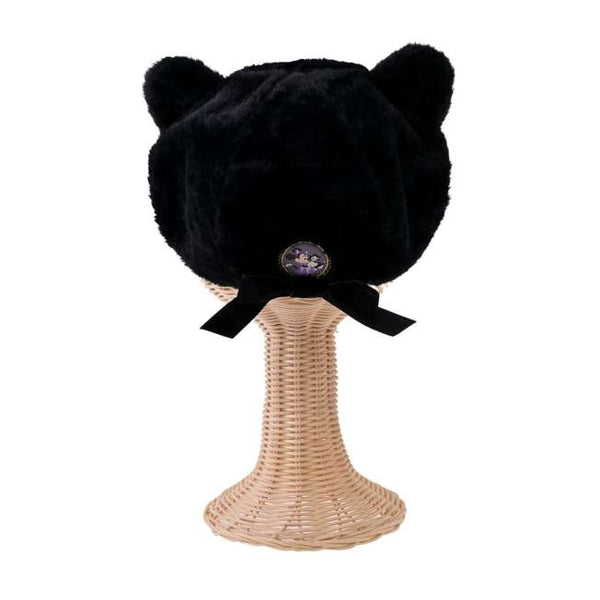 Disney Minnie Mouse & Figaro Beret Hat with Cat Ears