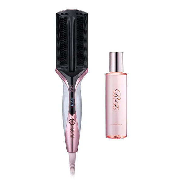 ReFa Treatment Iron Set Hair Straightener with Serum 150ml