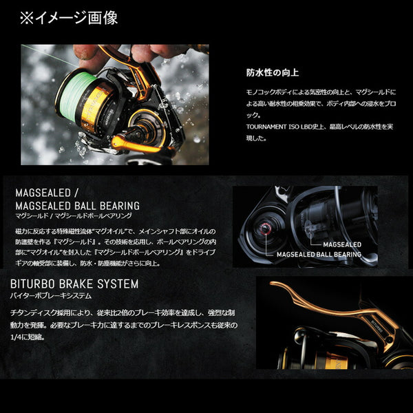 Daiwa 22 Tournament ISO Competition LBD 00066010 Spinning Reel