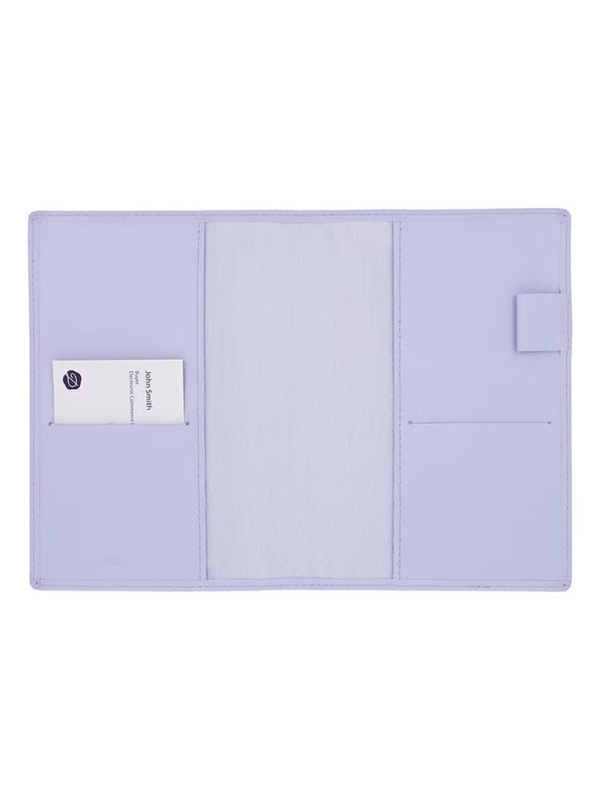 Delfonics A6 Leather Diary Cover Genuine Leather Notebook Cover with Card Slots & Pen Holder Minimalist Planner Case