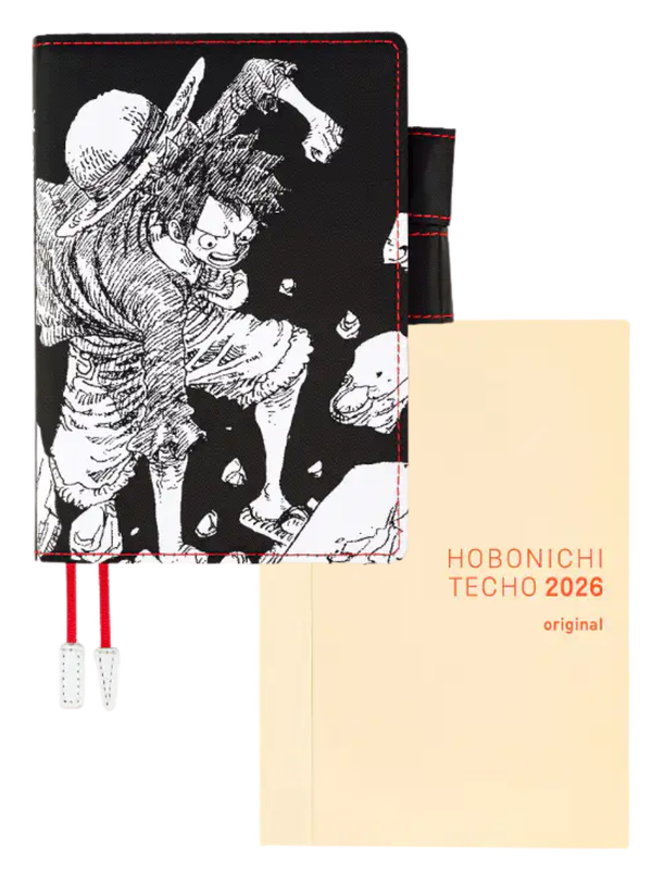 Hobonichi Techo A6 Cousin – ONE PIECE Magazine Straw Hat Luffy Planner + Cover