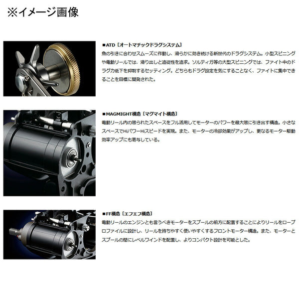 Daiwa Seaborg 400J Right Handle 00810036 Spinning Reel