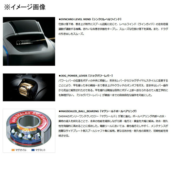 Daiwa Seaborg 400J Right Handle 00810036 Spinning Reel