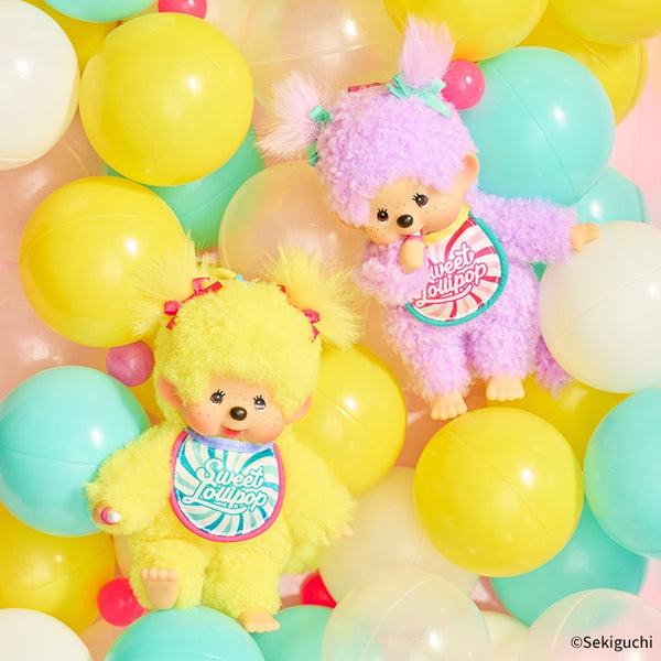 Monchhichi Sweet Lollipop Keychain Plush Doll