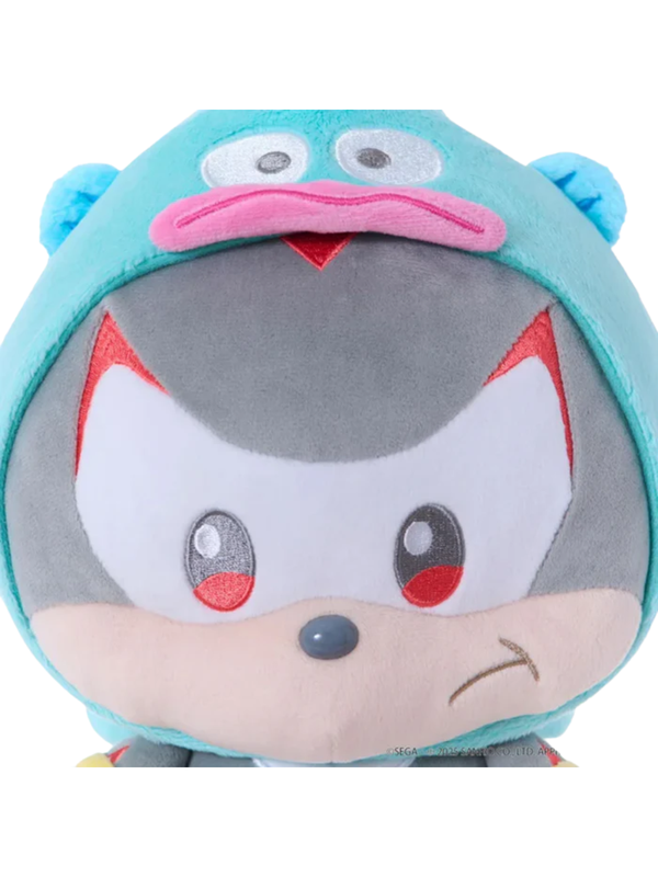 Sonic & Friends Sanrio Plush M Shadow x Hangyodon