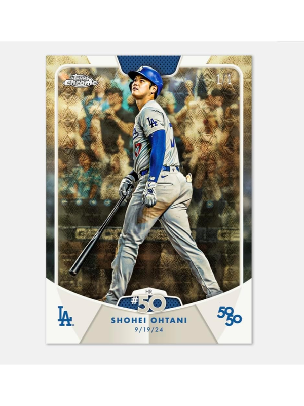 2024 Topps Shohei Ohtani 50/50 MLB Trading Card Box