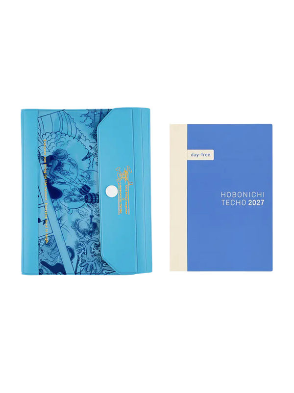 Hobonichi Techo 2027 ONE PIECE Magazine Banquet BLUE Original Size (A6) Planner