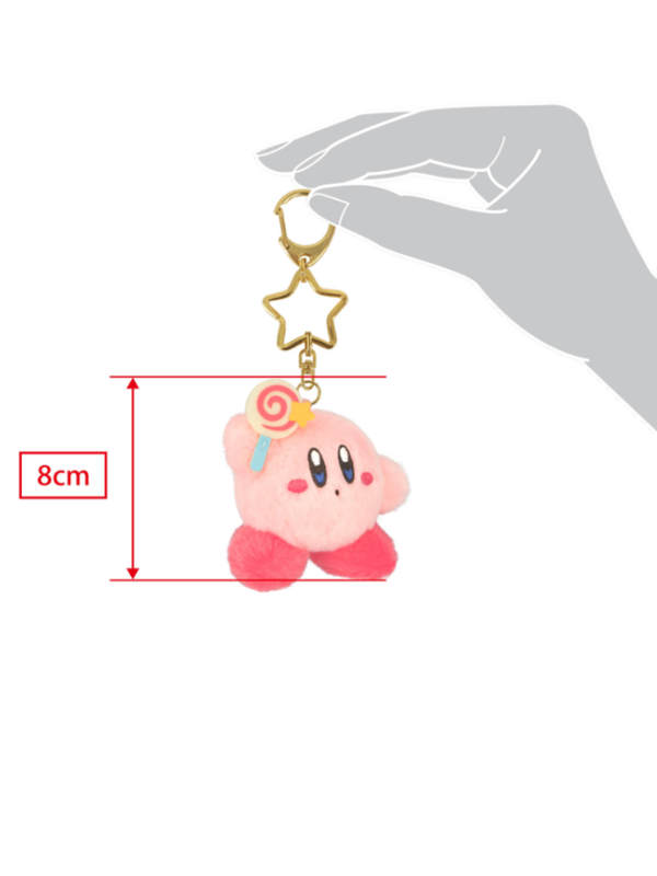 Kirby Mini Plush Mascot Keychain Invincible Candy