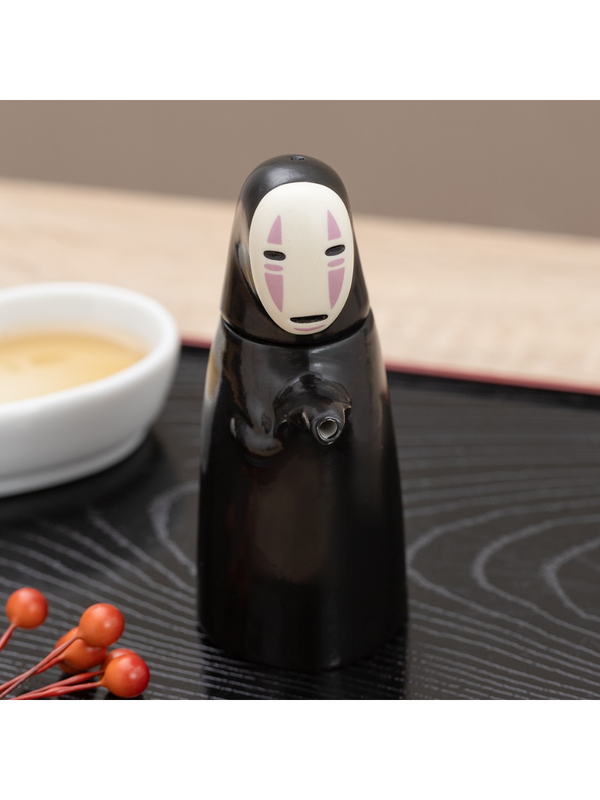 No-Face Soy Sauce Dispenser Ceramic Bottle