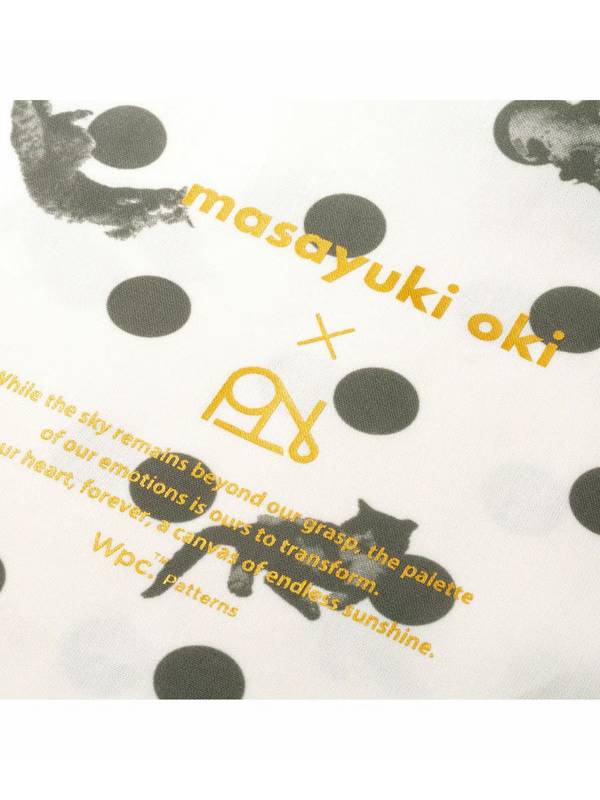 Masayuki Oki x Wpc. Waterproof Tote Bag Cat Polka Dot