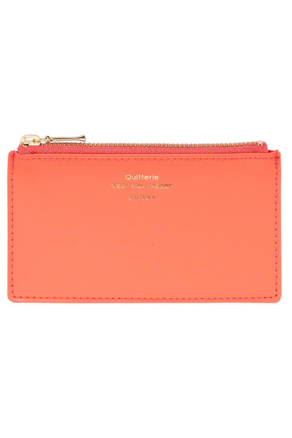 DELFONICS Quitterie Zip Card Case