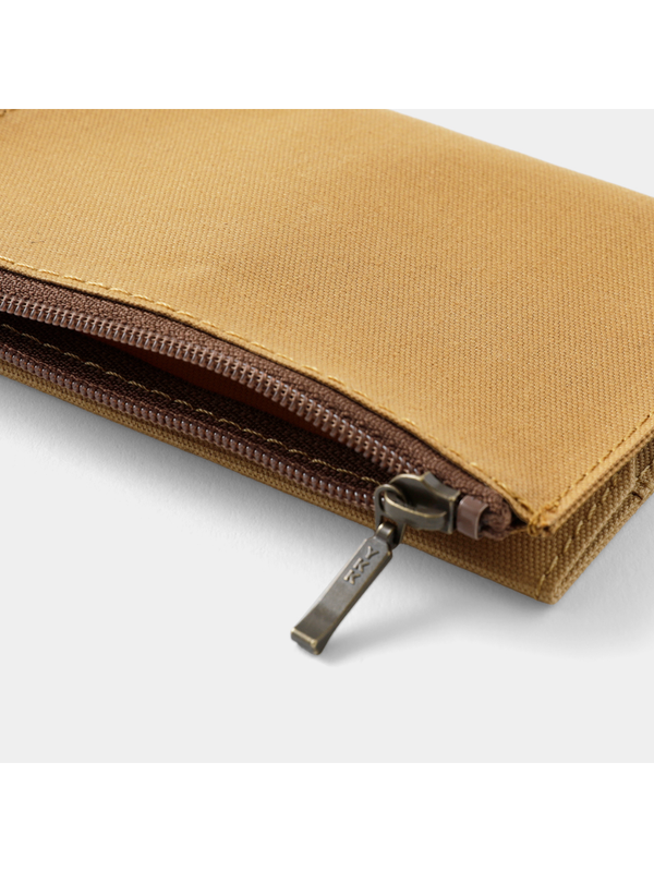 TRAVELER'S notebook Passport Size Cotton Zipper Case – Beige