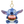 Load image into Gallery viewer, Disney Lilo &amp; Stitch Magnetic Burger Stitch Plush Keychain

