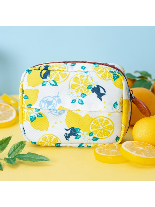 Kiki's Delivery Service Lemon Flower Series Large Opening Pouch