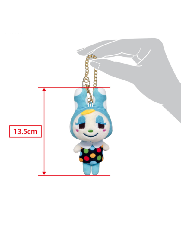 Animal Crossing ALL STAR COLLECTION DM14 Francine Mascot Plush Keychain