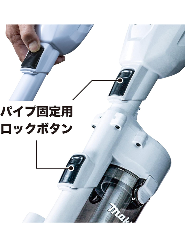 Makita CL001GZCW 40Vmax Cordless Stick Vacuum Cleaner White