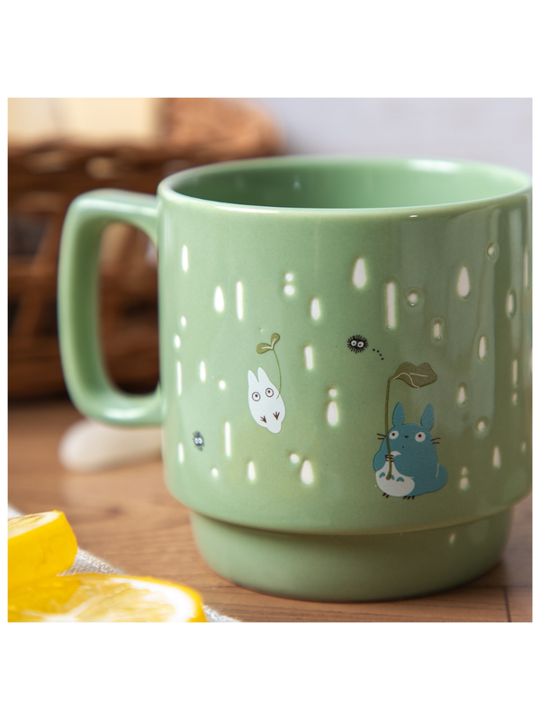My Neighbor Totoro Embossed Mug Rain Drop